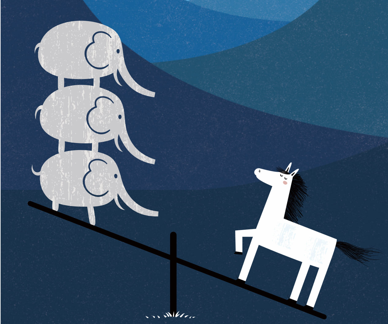 A galloping tour-de-horse!