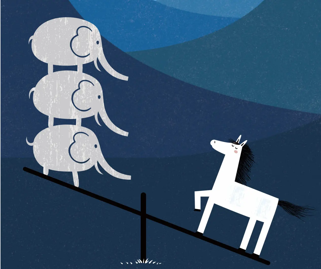 A galloping tour-de-horse!